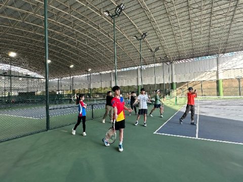 3. 南沙君泰國際網球中心練習花絮1